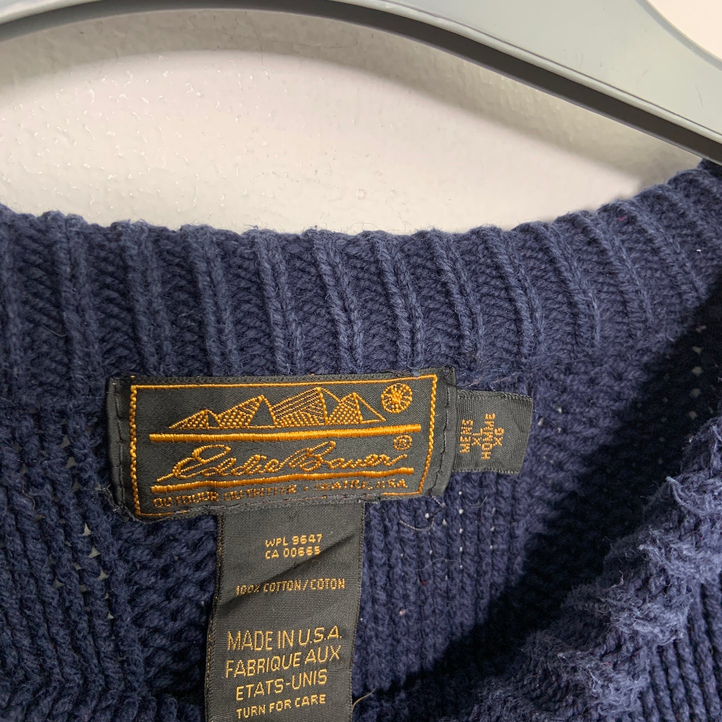 Pulover Eddie Bauer Made în USA