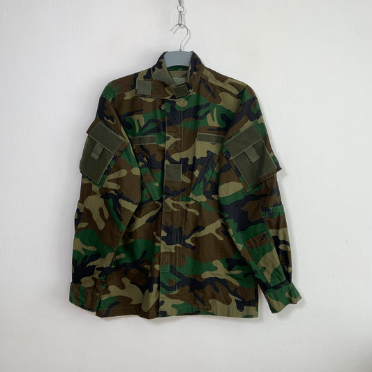Jachetă Vintage Army Camo