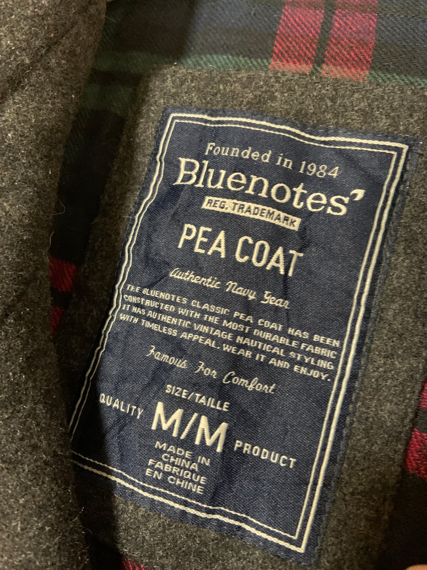 Palton Bluenotes Vintage