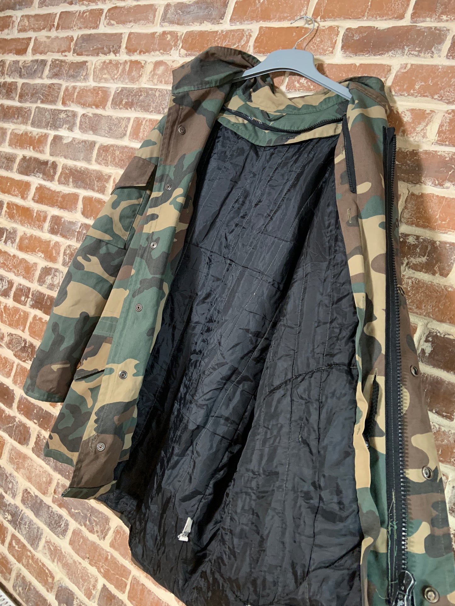 Geacă Vintage Army Camo