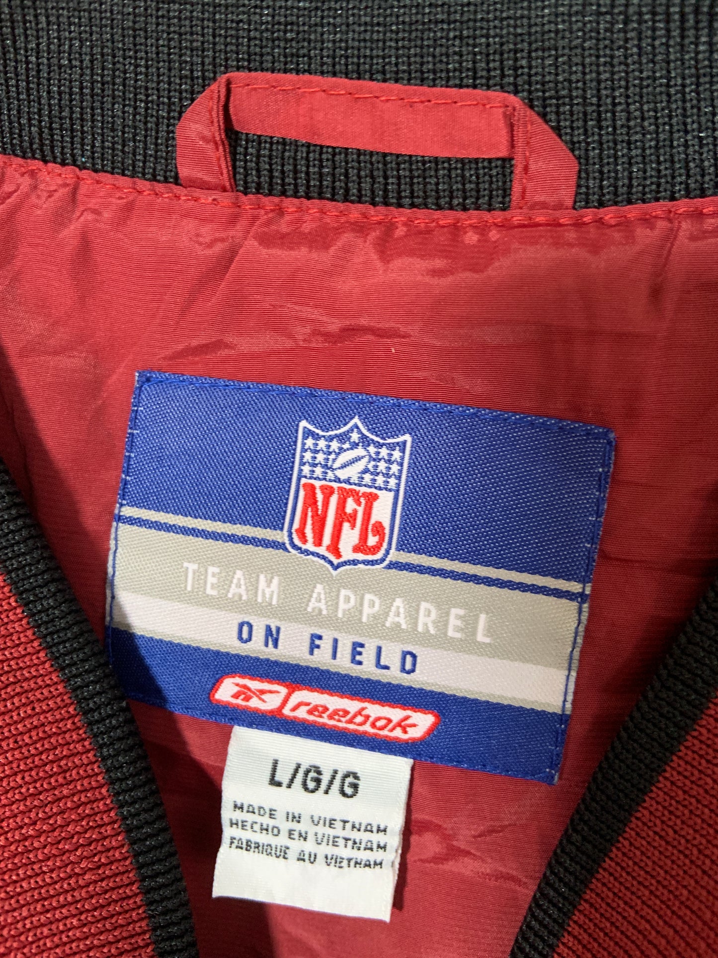 Windbreaker Reebok NFL Washington Redskins