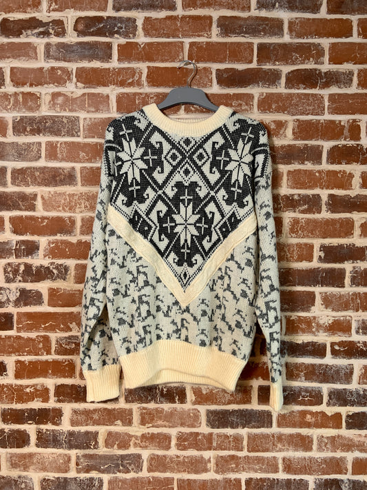 Pulover Aviator Flying Kit London Vintage 80s