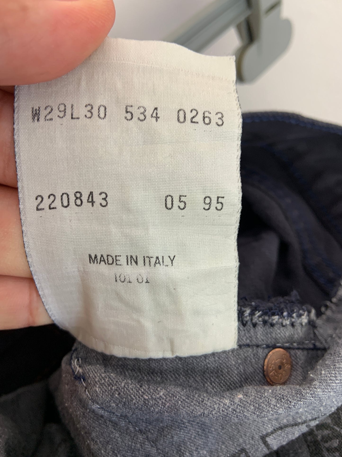 Jeans damă Levi's 534 High Waist Made in Italy