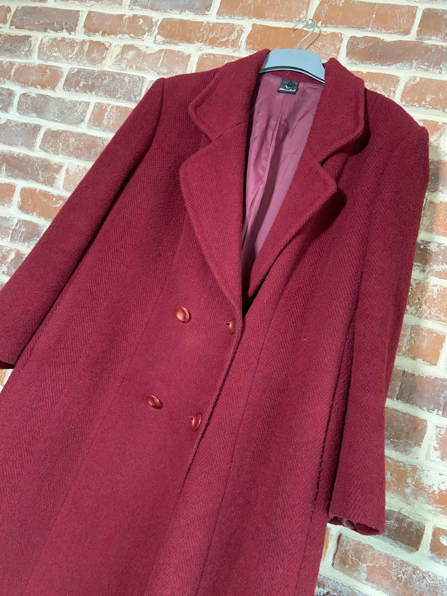 Palton damă Elena Miro vintage made in Italy lână