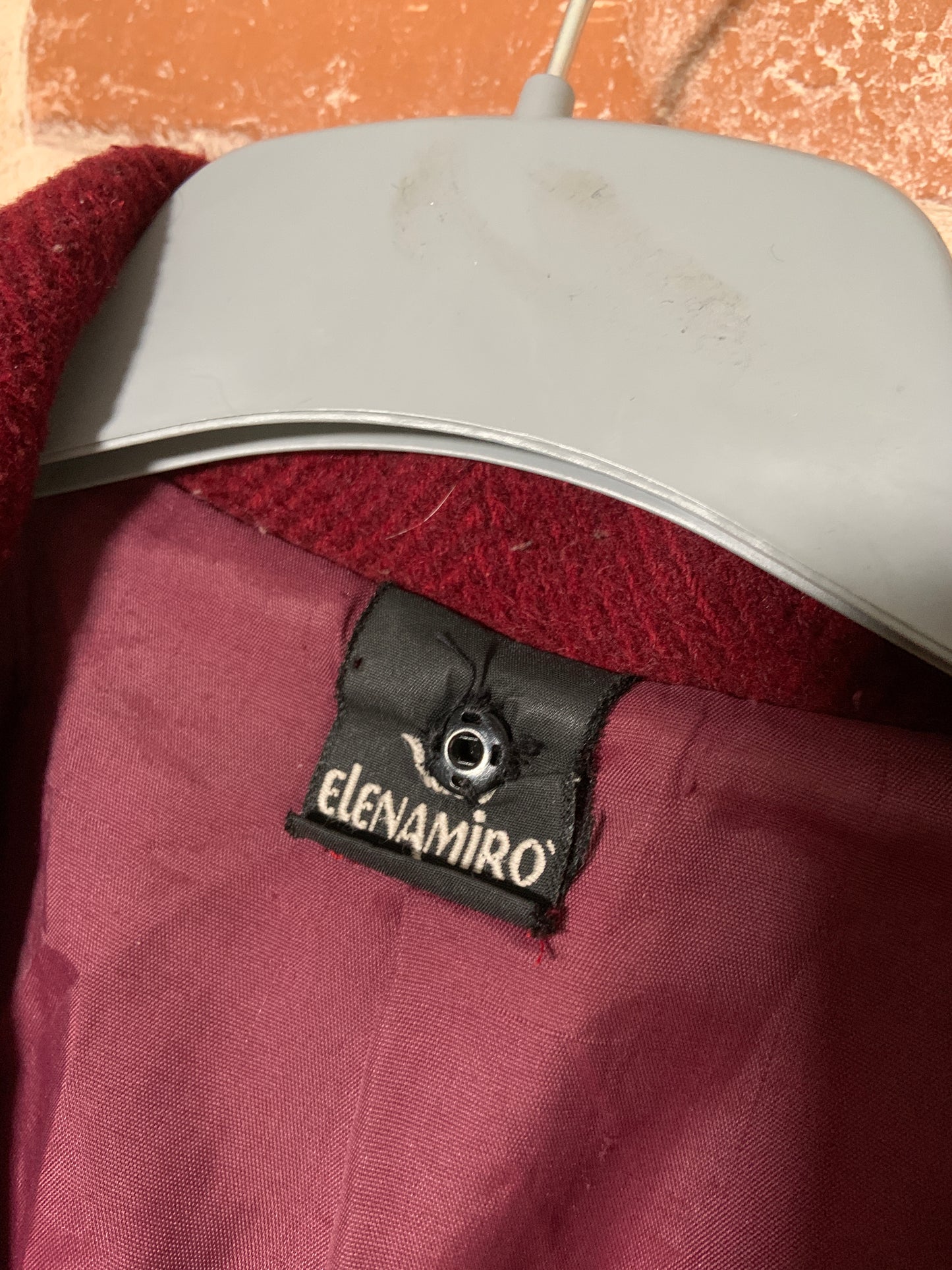 Palton damă Elena Miro vintage made in Italy lână