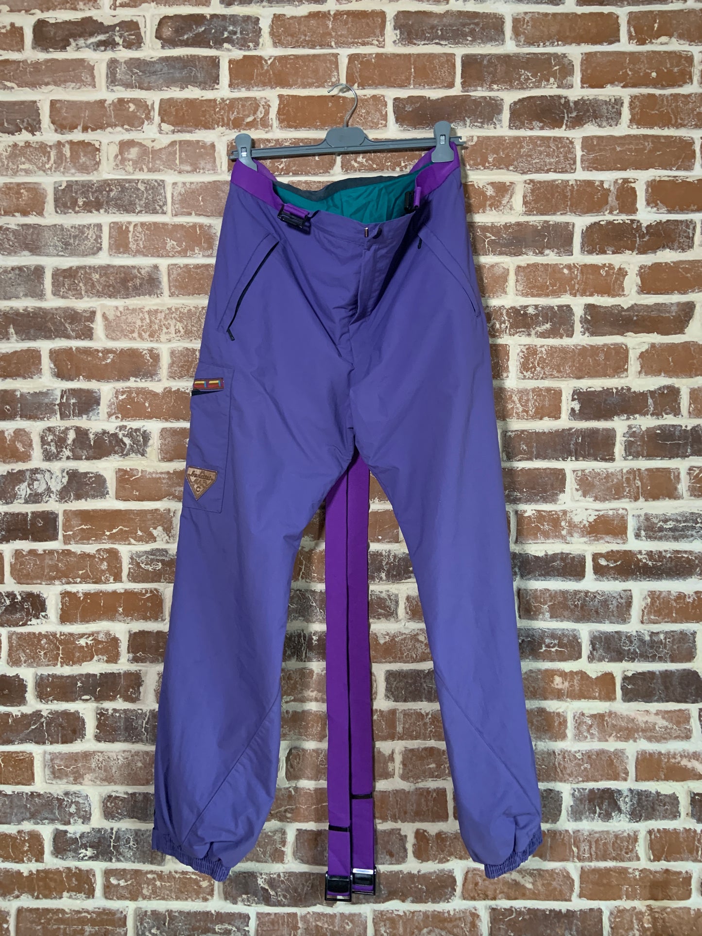 Pantaloni ski Francital vintage salopetă