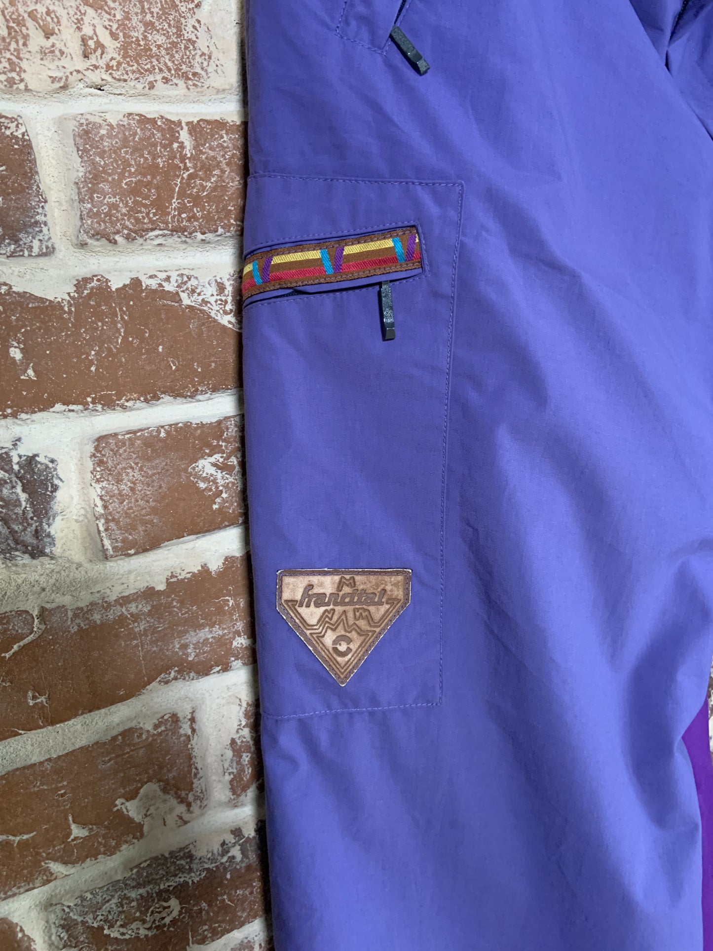 Pantaloni ski Francital vintage salopetă