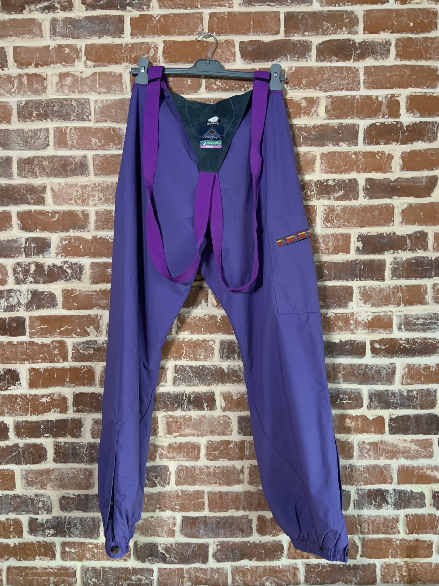 Pantaloni ski Francital vintage salopetă