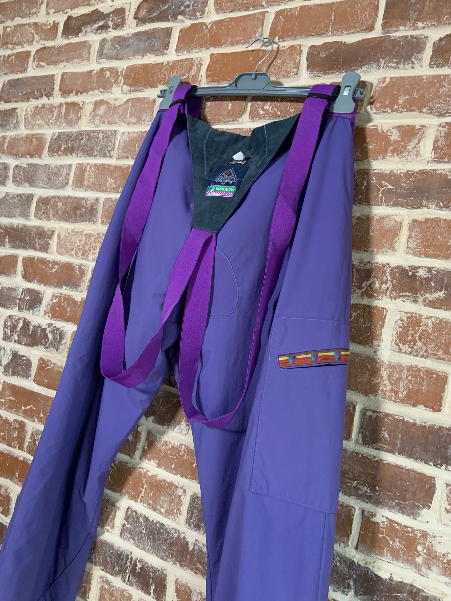 Pantaloni ski Francital vintage salopetă