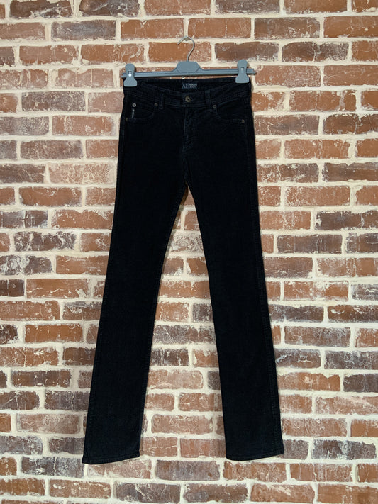 Pantaloni velur damă Armani Jeans