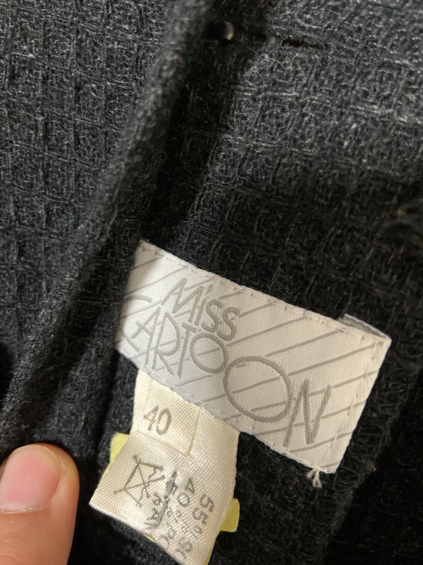 Rochie damă Miss Cartoon vintage lână