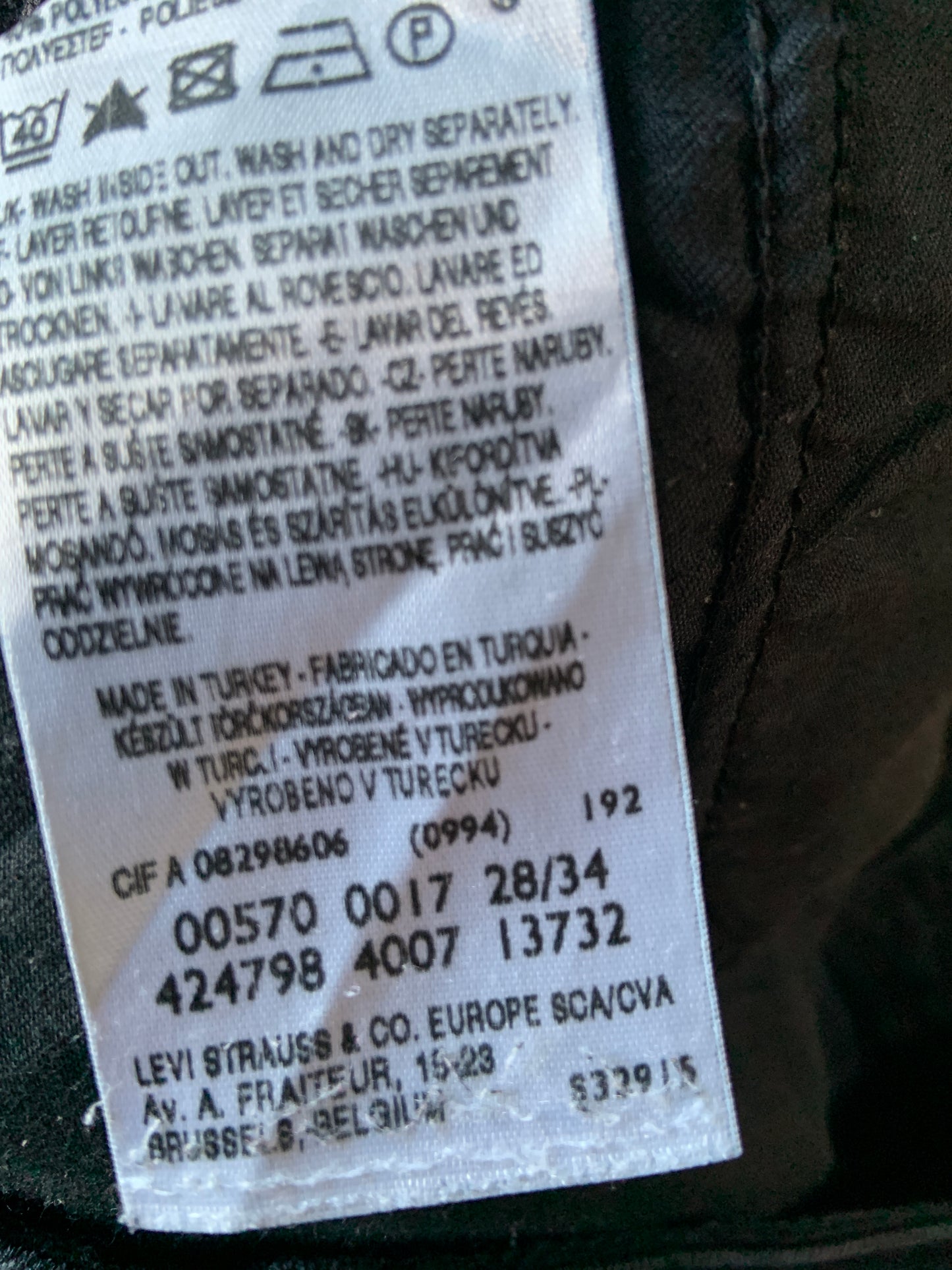 Jeans damă Levi's 570