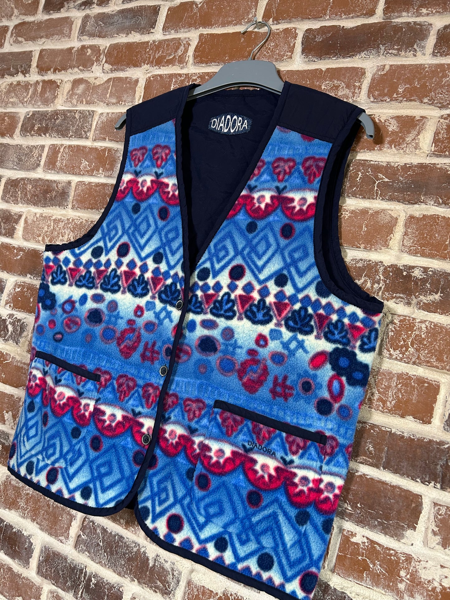 Jachetă polar damă reversibilă Diadora vintage