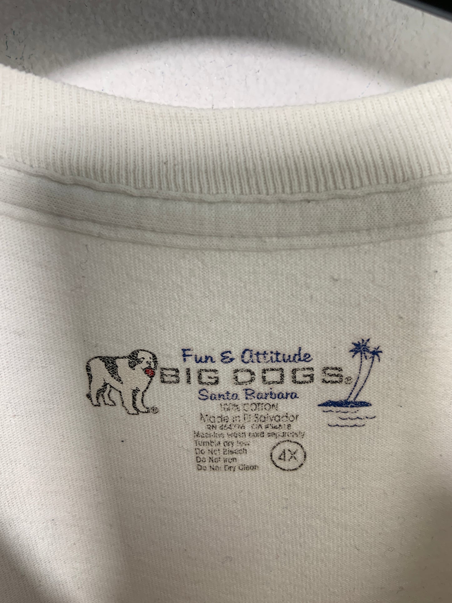 Tricou Vintage Big Dogs Santa Barbara