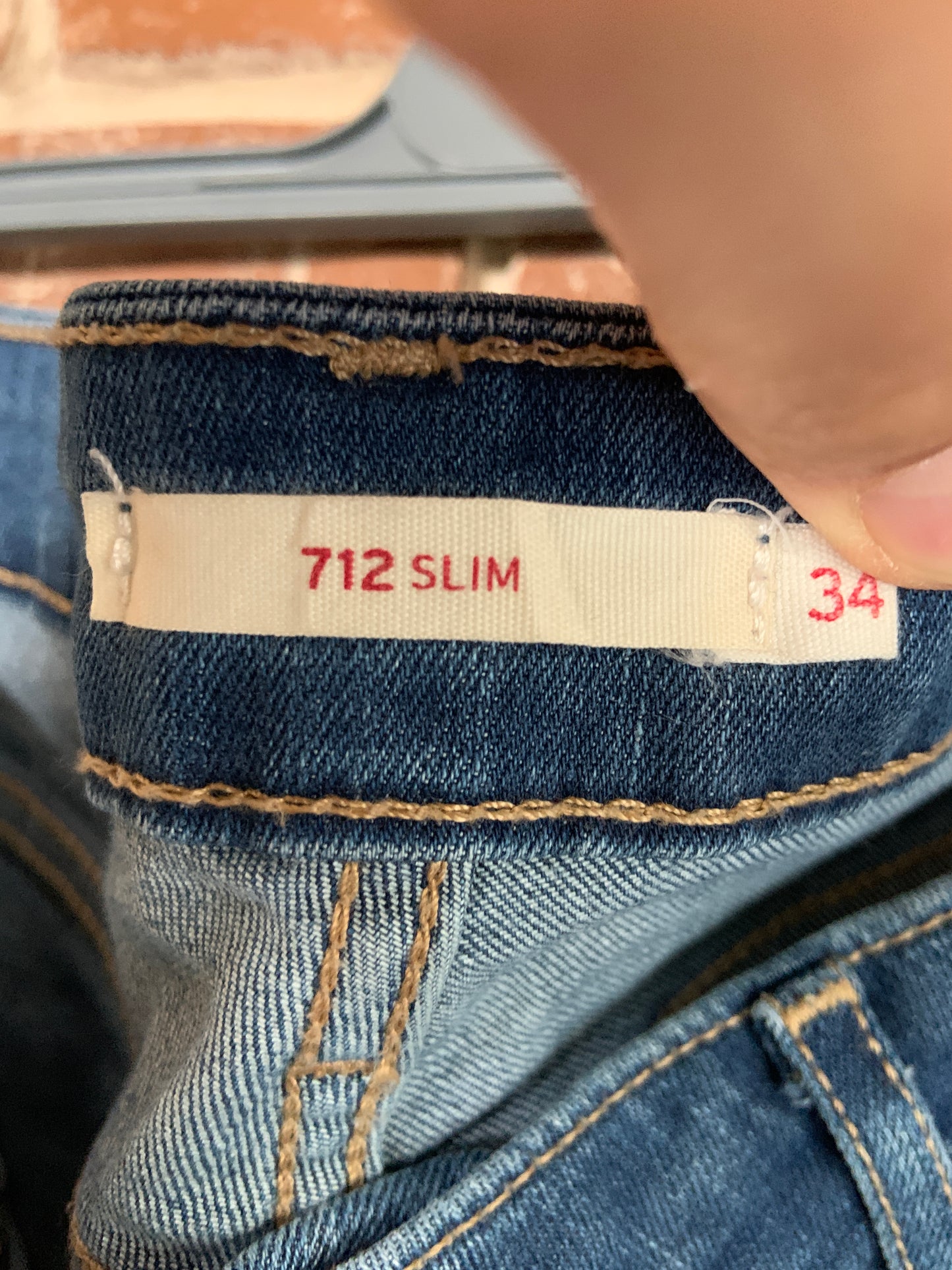 Jeans damă Levi's 712 slim